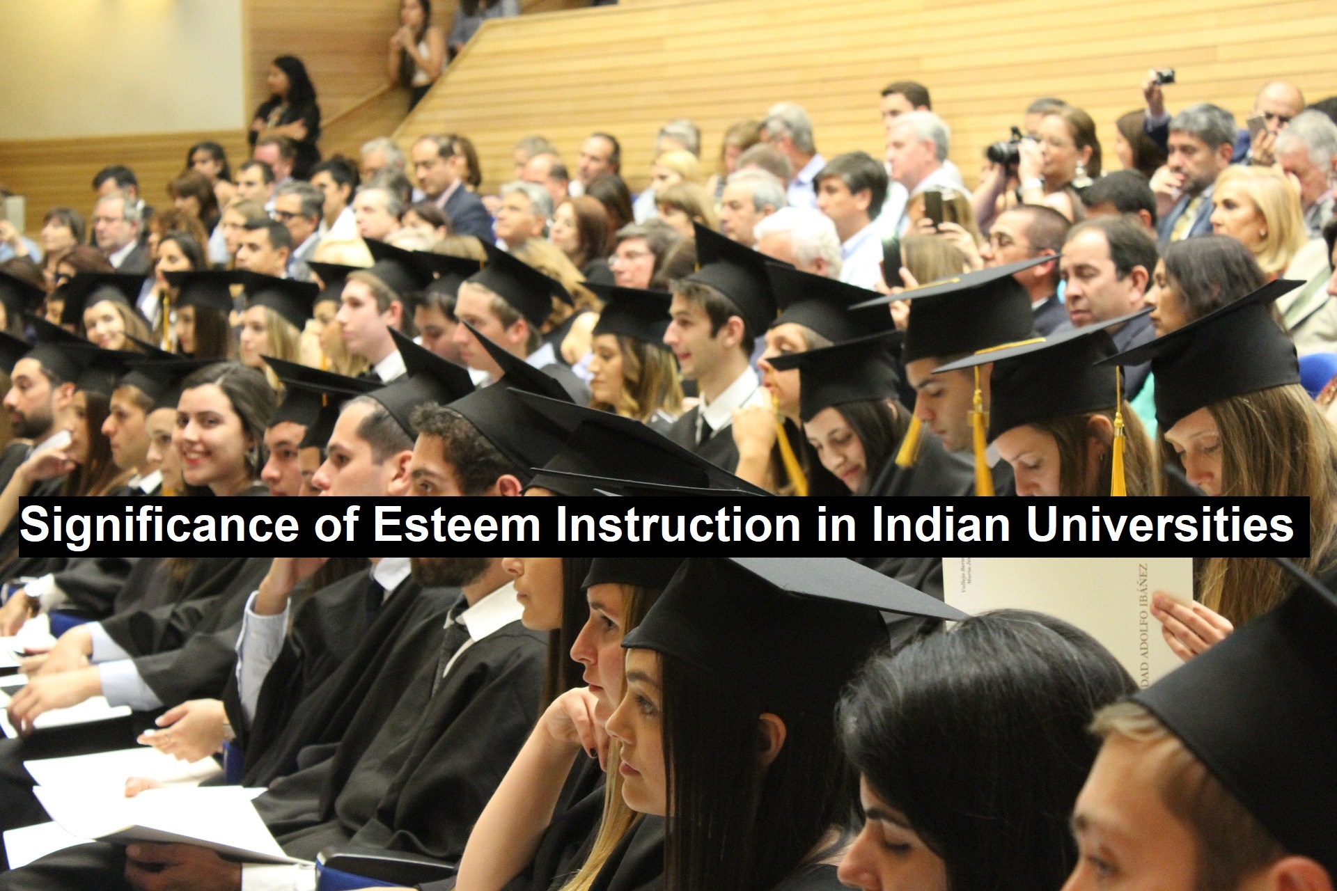 Significance of Esteem Instruction in Indian Universities